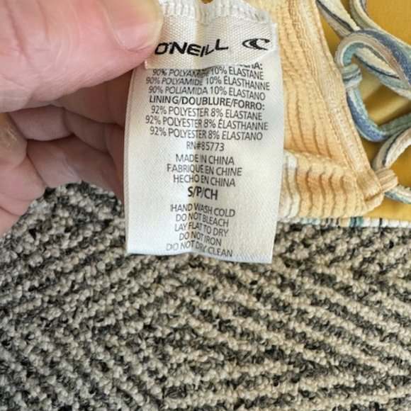 O'Neill Bohemian Stripe Bikini Size Small - Picture 8 of 10